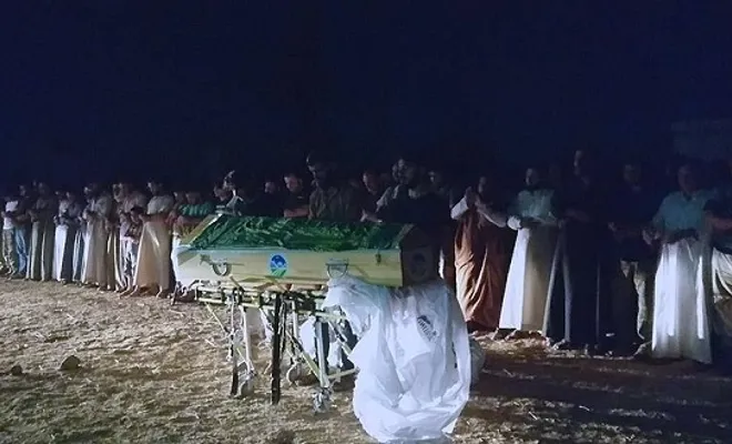Suriyeli anne ve bebeğinin cenazeleri toprağa verildi