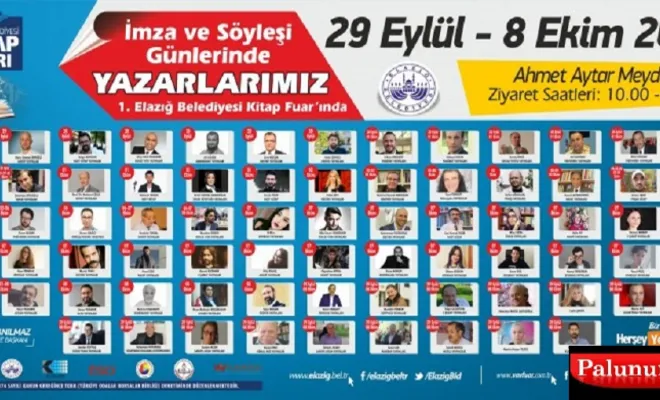ÜNLÜ YAZARLAR ELAZIĞ’DA