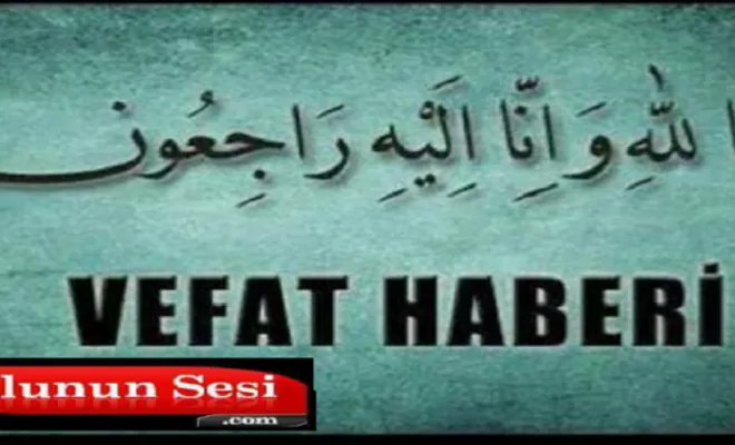 Palu`da 2 Vefat Haberi