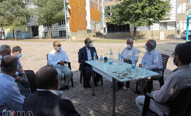 HÜDA PAR Genel Başkanı Munzur Çayı'nda cesetlerine ulaşılan kardeşlerin taziyesine katıldı 