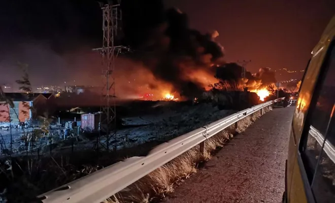 AFAD: Hatay'daki orman yangınında 542 kişi tahliye edildi 
