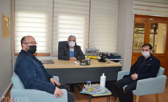 HÜDA PAR Elazığ İl Başkanı Kavaklı’dan Yeşilay’a ziyaret 