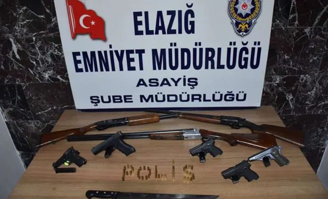 ​Elâzığ'da asayiş uygulamalarında 40 kişi tutuklandı
