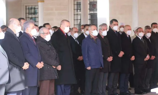 Cumhurbaşkanı Erdoğan, Elazığ'da Hafız Nazırlı’nın cenaze törenine katıldı