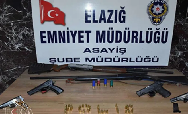 Elâzığ'da aranan 93 şüpheli yakalandı