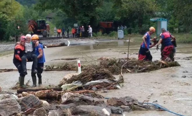 Kastamonu'daki sel felaketinde hayatını kaybedenlerin sayısı 5'e yükseldi 