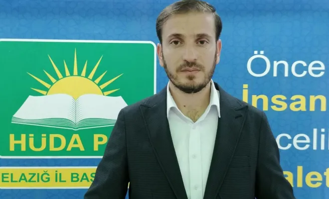 HÜDA PAR Elazığ İl Başkanı: Okulların zamanında yapılmaması ve güçlendirme çalışmasının geciktirilmesi ilimizin eğitimine bir darbedir.