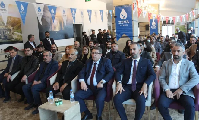 DEVA Partisi Palu İlçe Başkanı Yapılan Kongre ile Belli Oldu