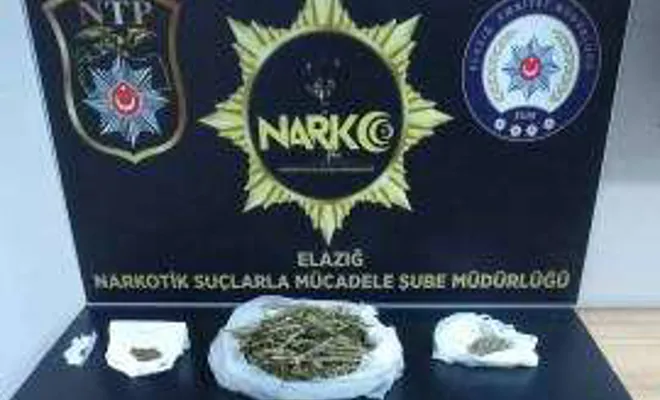 Elazığ’da uyuşturucu operasyonu