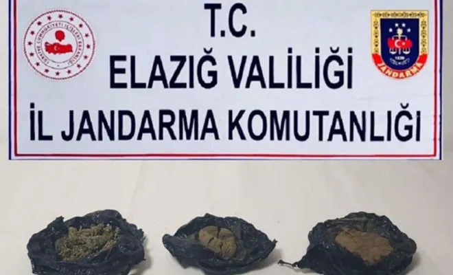 Elazığ'da uyuşturucu operasyonu: 2 gözaltı