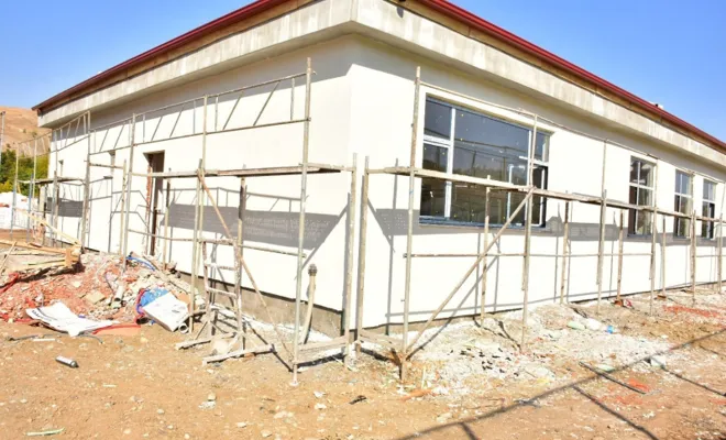 Milletvekili Demirbağ Palu`da yapılan spor kompleksi ile ilgili açıklamalarda bulundu